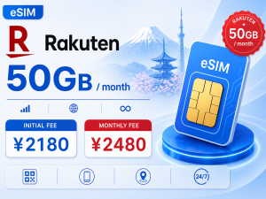 Rakuten 50GB / month