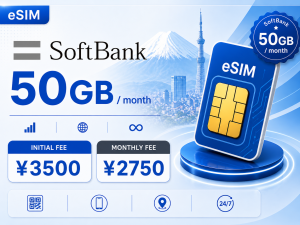 SoftBank 50GB / month