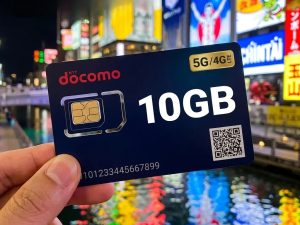 DOCOMO 10GB/month